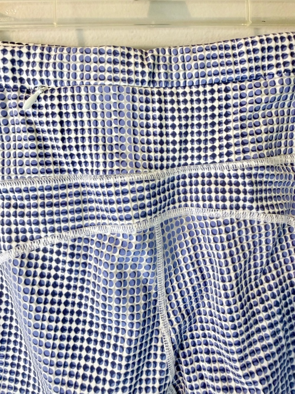 Sweaty Betty Power 7/8 Leggings | Blue and White/ Blue Dot - Picture 5 of 8